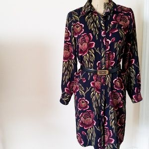 Rose Garden Shirt Dress